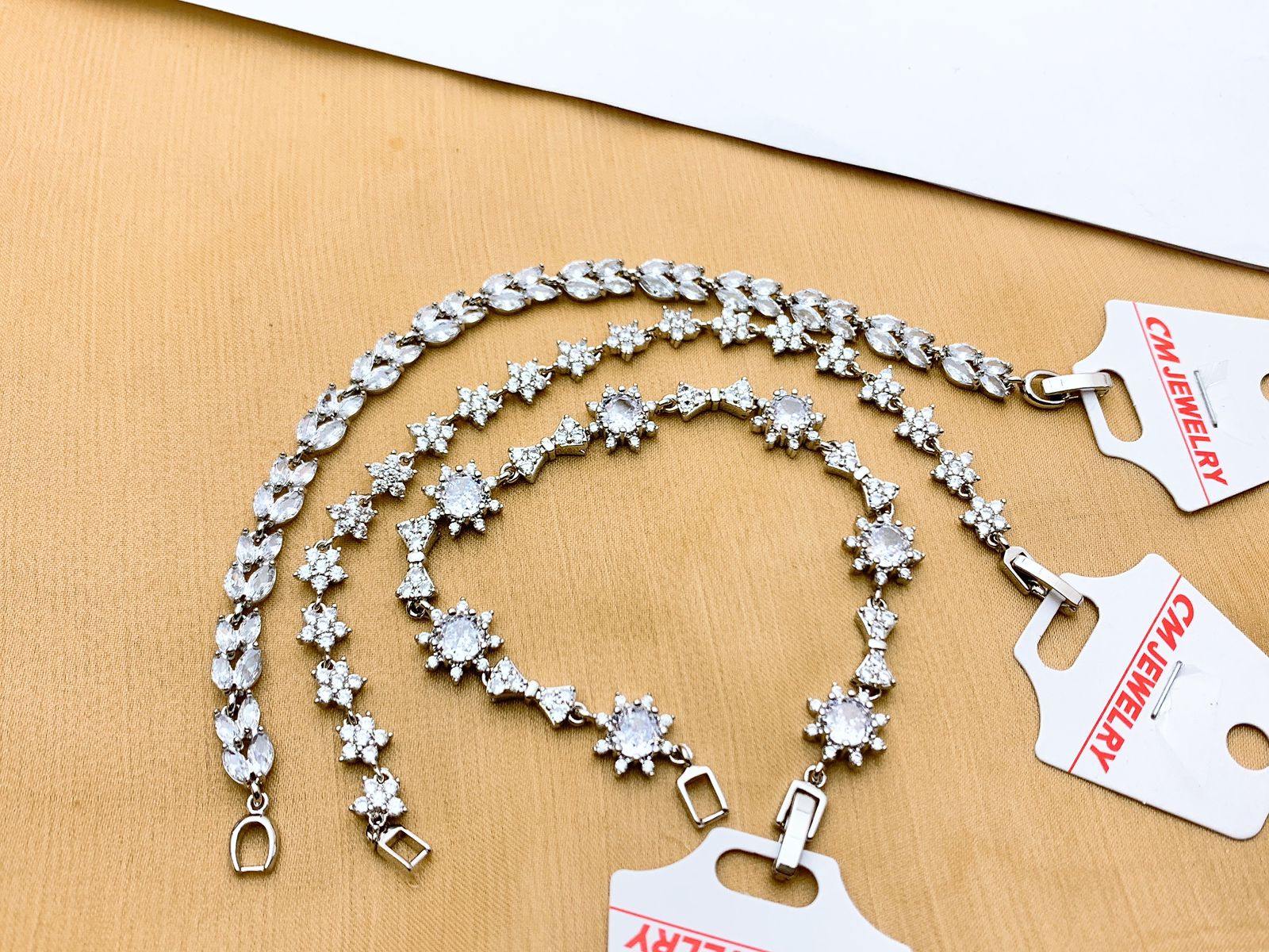 One Carat Bracelet Real Stones