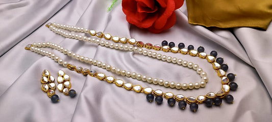 2 Line Kundan Mala