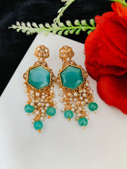 3D Big Stones Earrings