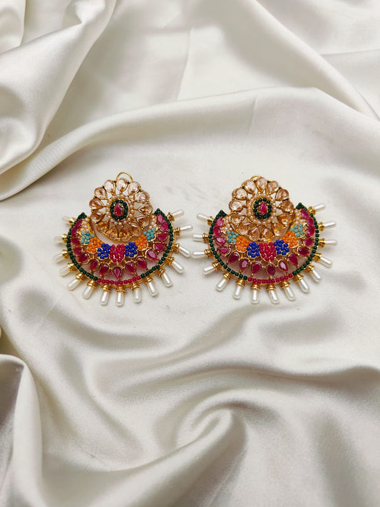 Norantan Earrings Real Stones