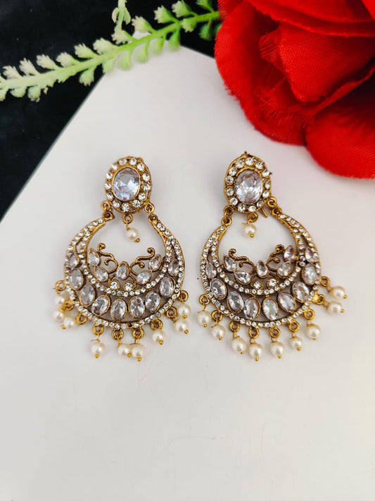 Real Stones Bali Earrings