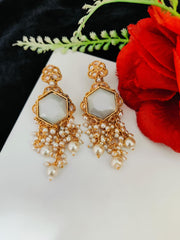 3D Big Stones Earrings