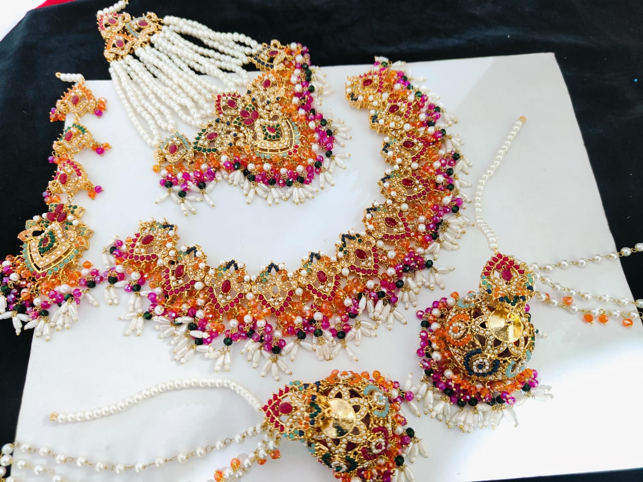 Casting Fine Quality Norantan Bridal Set With Jomka