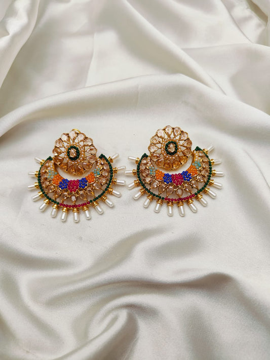 Norantan Earrings Real Stones