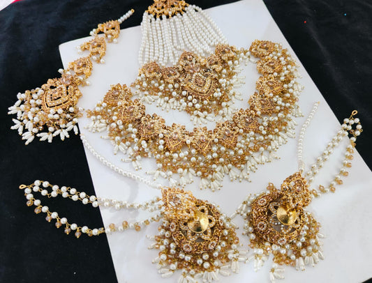 Casting Fine Quality Norantan Bridal Set With Jomka